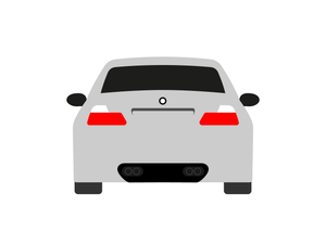 CarDress indoor car cover for BMW M3 CSL E46 Facelift rear view