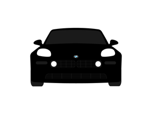 CarDress indoor car cover for BMW Z8 front view