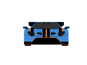 CarDress indoor car cover for Ford GT front view