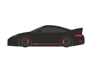 CarDress indoor car cover for Porsche 991.2 GT3 side view