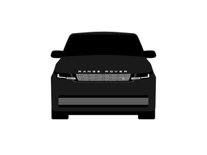 CarDress indoor car cover for Range Rover LWB front view